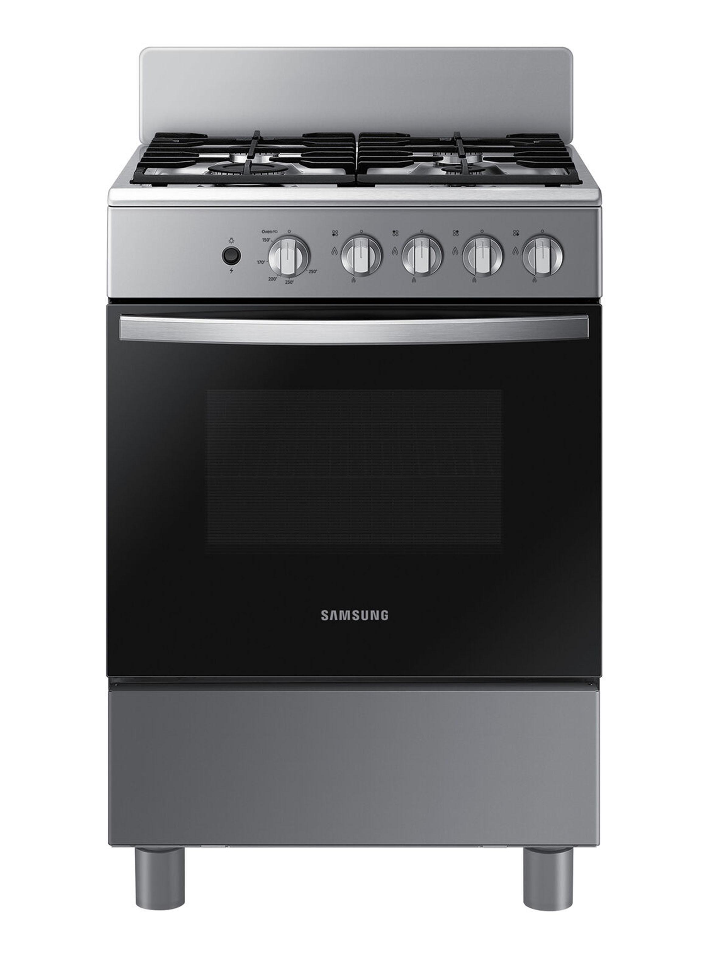 COCINA A GAS SAMSUNG 4 QUEMADORES NX24BG45411VZS NEGRO