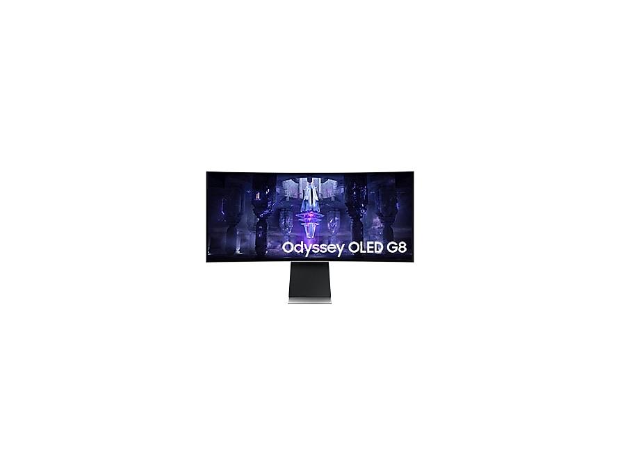 Monitor Samsung De 34 Odyssey Oled G8 G85sb Color Silver