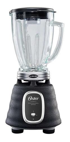 Licuadora Trituradora de Hielo Oster Blstbpst-013 Vaso Vidrio -Negra