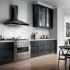 Campana Extractora Pared Varna Black 30pulg Bss