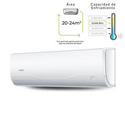 Aire Acondicionado Mabe ON-OFF 12.000 BTU 220V Blanco
