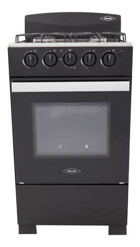 Estufa Romero Torre Haceb 50 Cms Gas Natural Negra Negro