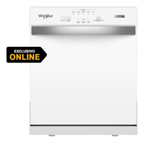 Lavavajillas Whirlpool 8 Servicios Compacto Wdf305pcmw Wdf3 Blanco 127V