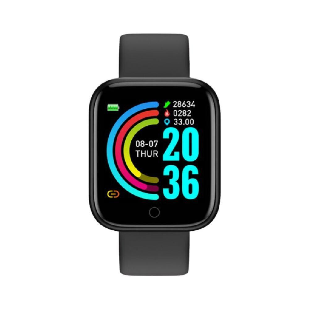 Reloj Inteligente Smartwatch Y68 Negro Bluetooth