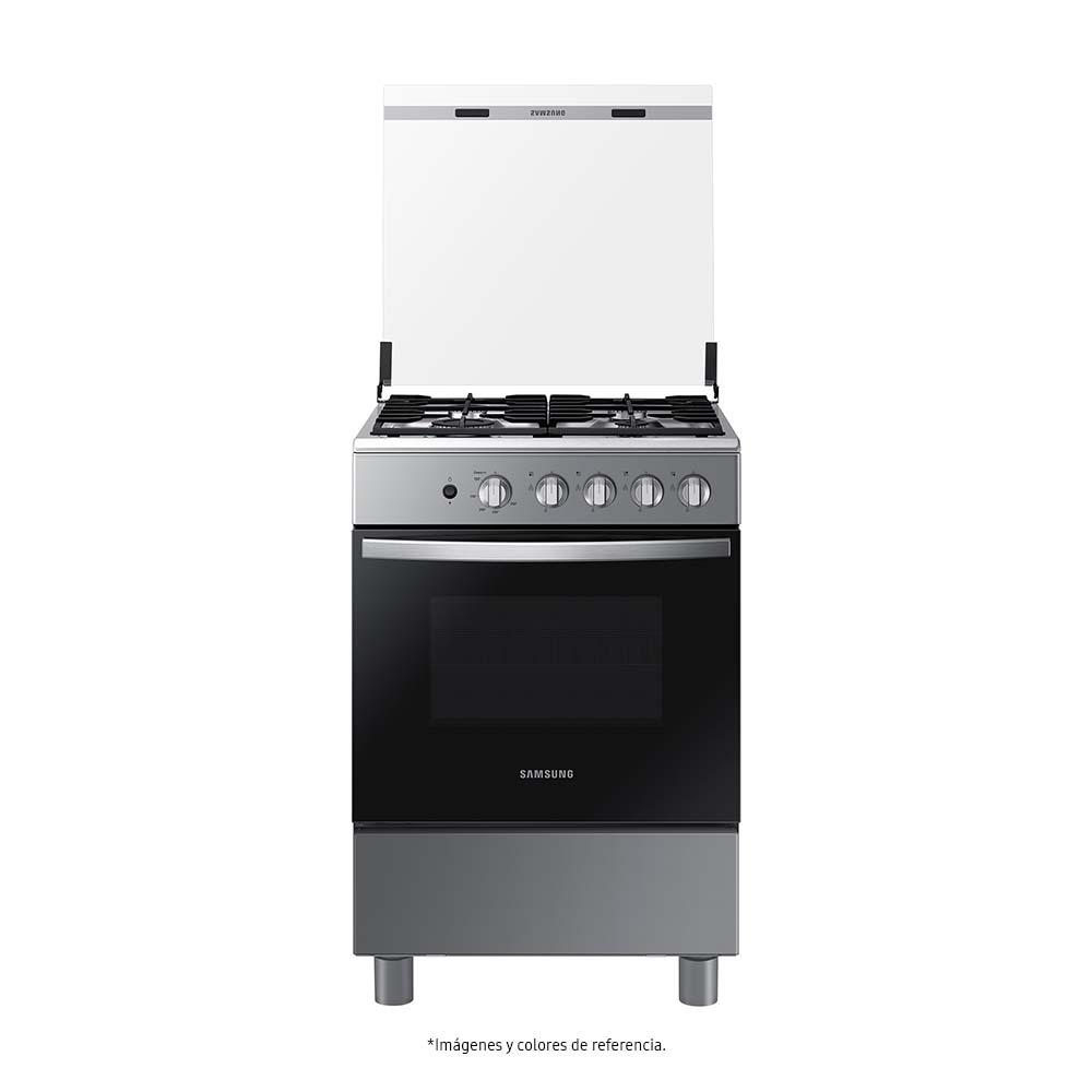 Estufa de Piso SAMSUNG 4 Puestos Gas Natural NX24BG4541 Negro