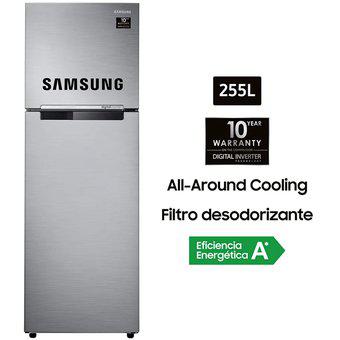 Refrigeradora 255L, No Frost, Con Tecnologia Multiflow - RT25FARADS8 SAMSUNG