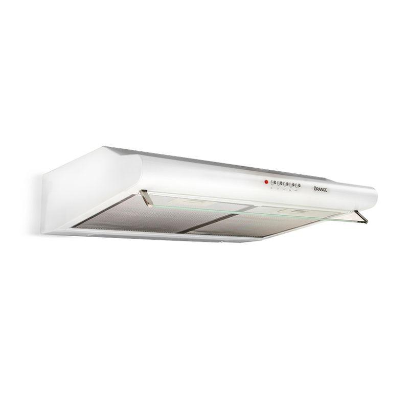 Campana extractora Pari de acero inoxidable 60 cm Blanca