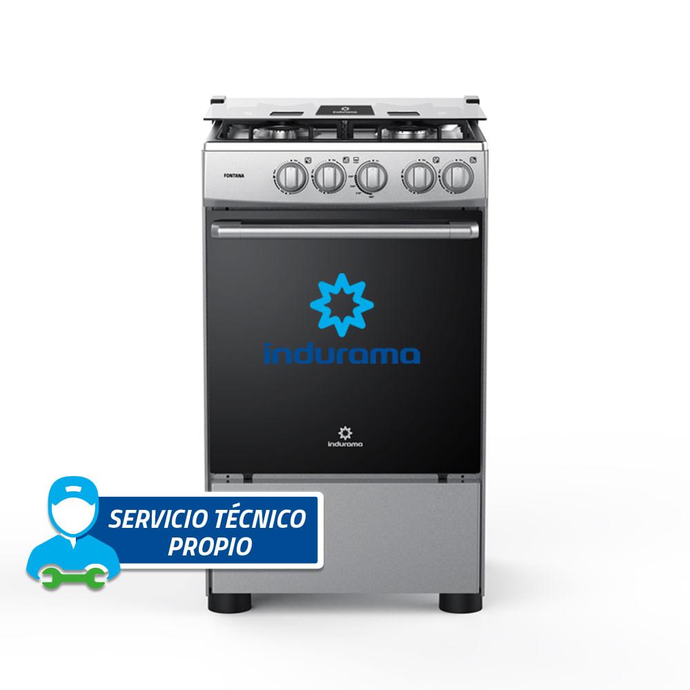 Indurama Cocina de Pie Fontana Spazio 3 20" 4 Quemadores