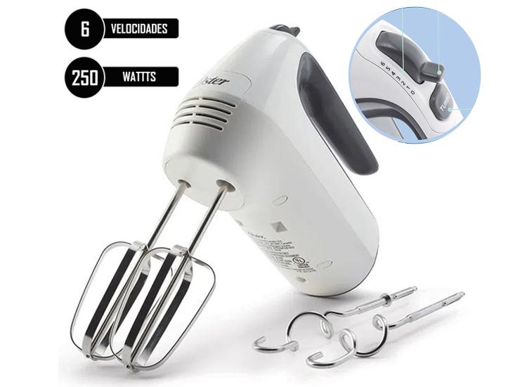 Batidora De Mano Oster Con Funcion Turbo FPSTHM3532-Blanco