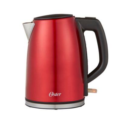 Hervidor Electrico de Acero Inox 1.7L Rojo