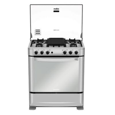Cocina de pie Mabe a gas 5 quemadores 76CM CMP7640FX0