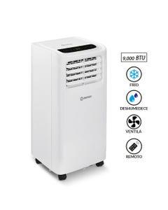 AIRE ACONDICIONADO PORTATIL SOLE 9000 BTU Blanco