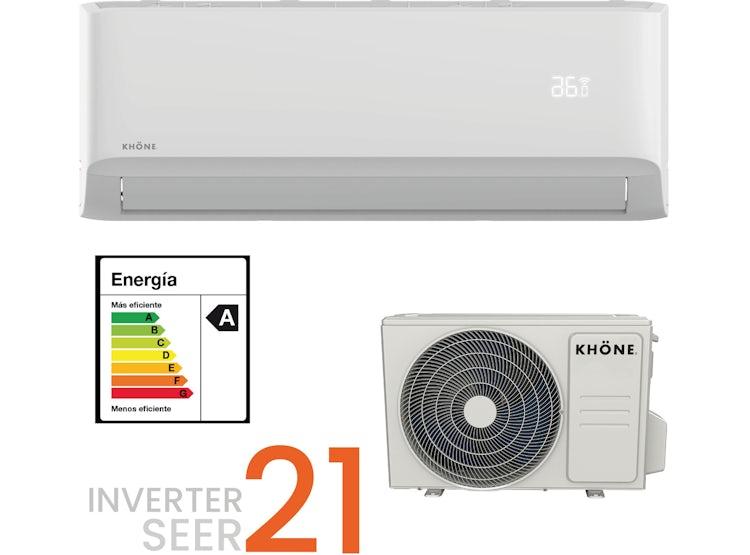 AC SPLIT INVERTER KHNE 24,000 BTUH Blanco
