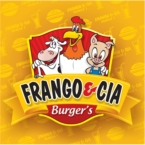 Frango Cia Burger S Criacao De Logo Para Alimentos Bebidas