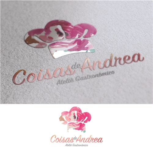 Coisas de Andrea | Criação de Logo e Papelaria (6 itens) Para Alime