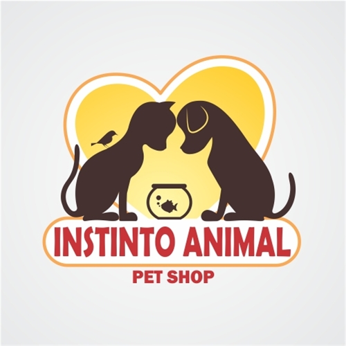 Criação de Logo e Papelaria (6 itens) Para PET SHOP | Instinto Animal