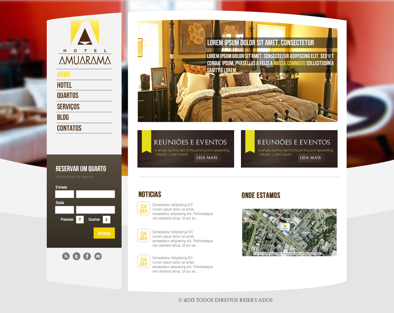 Comprar Layout para Website