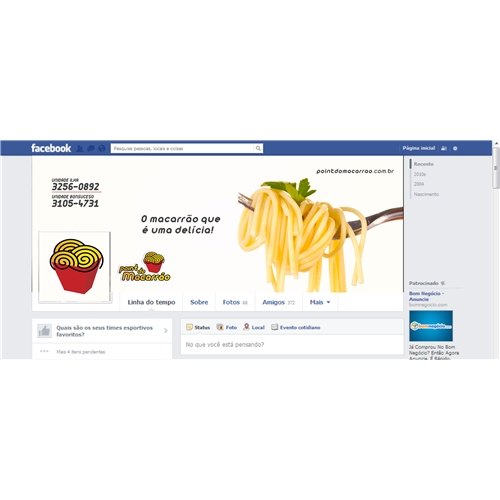 Comprar Capa para Facebook