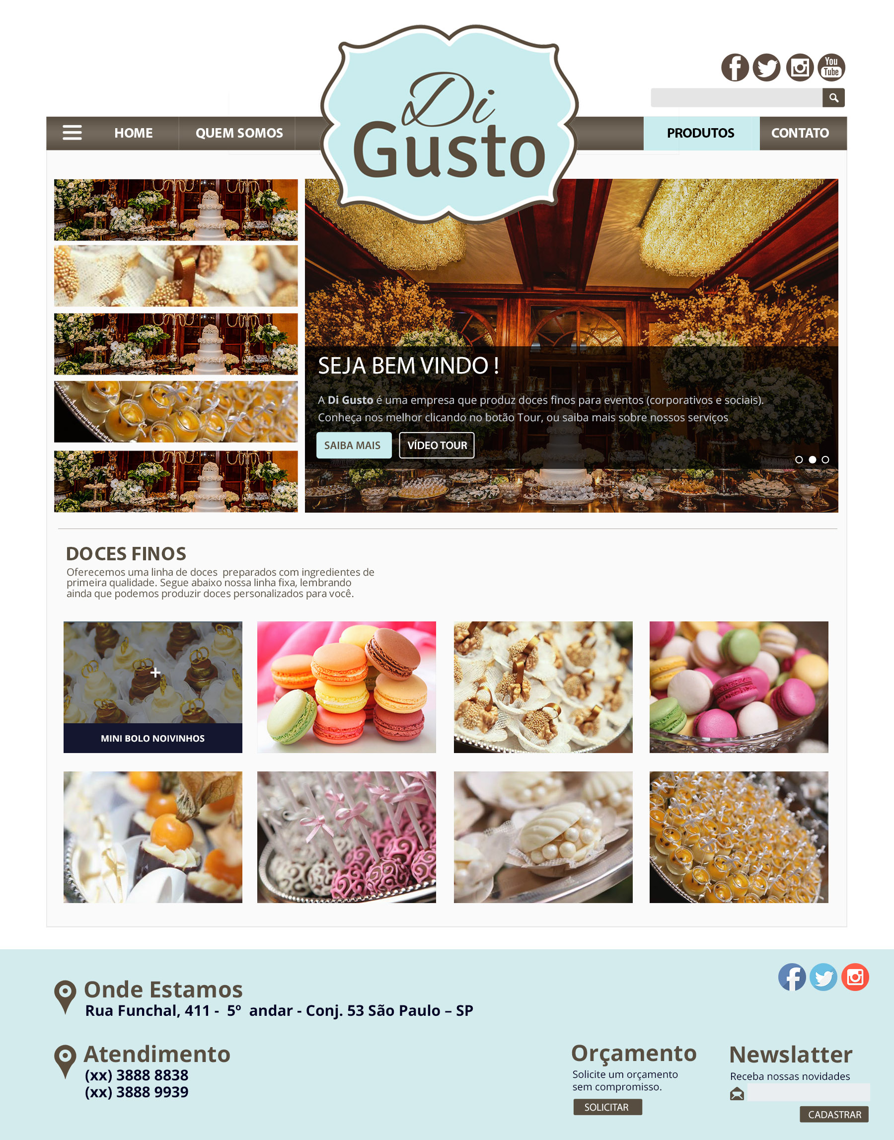 Comprar Layout para Website
