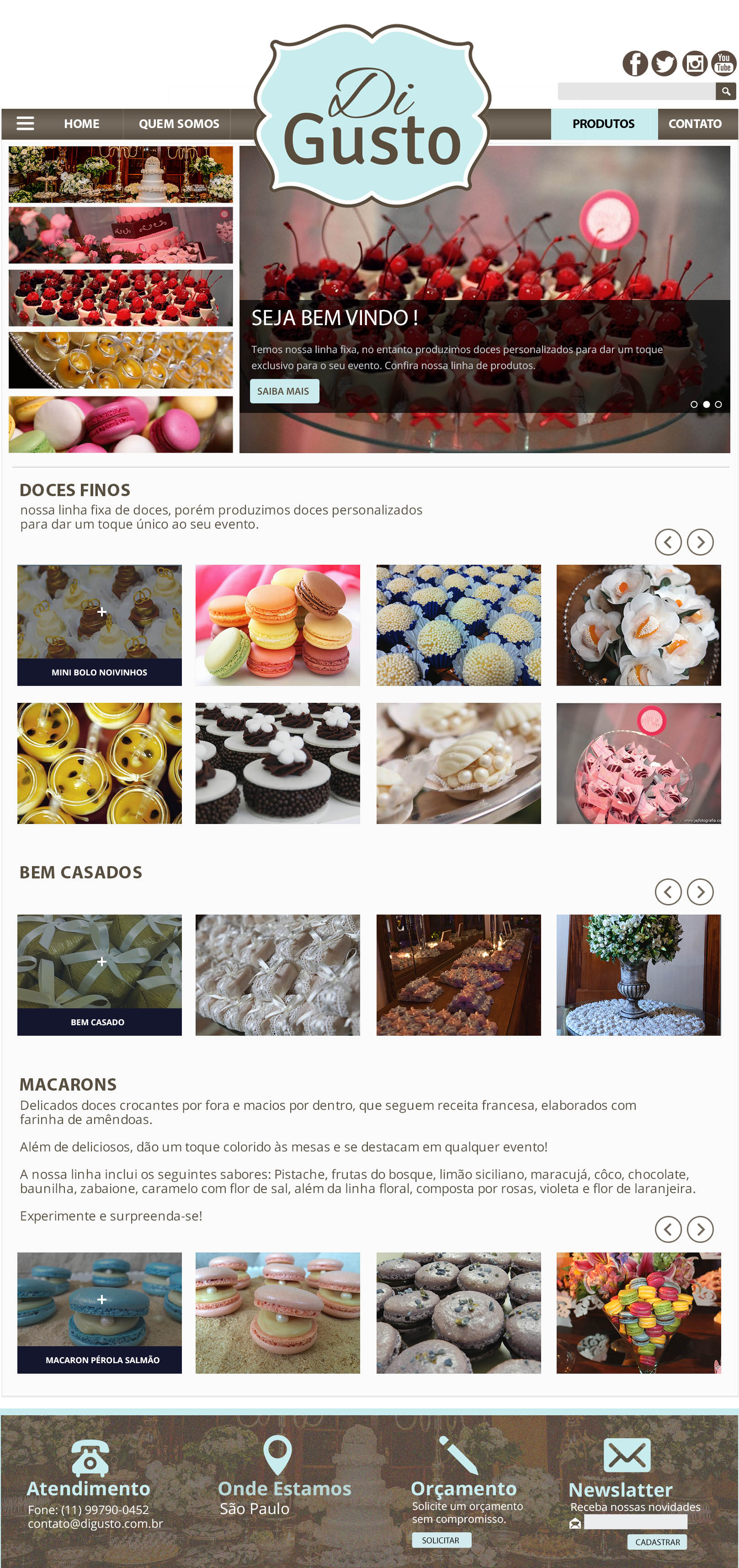 Comprar Layout para Website