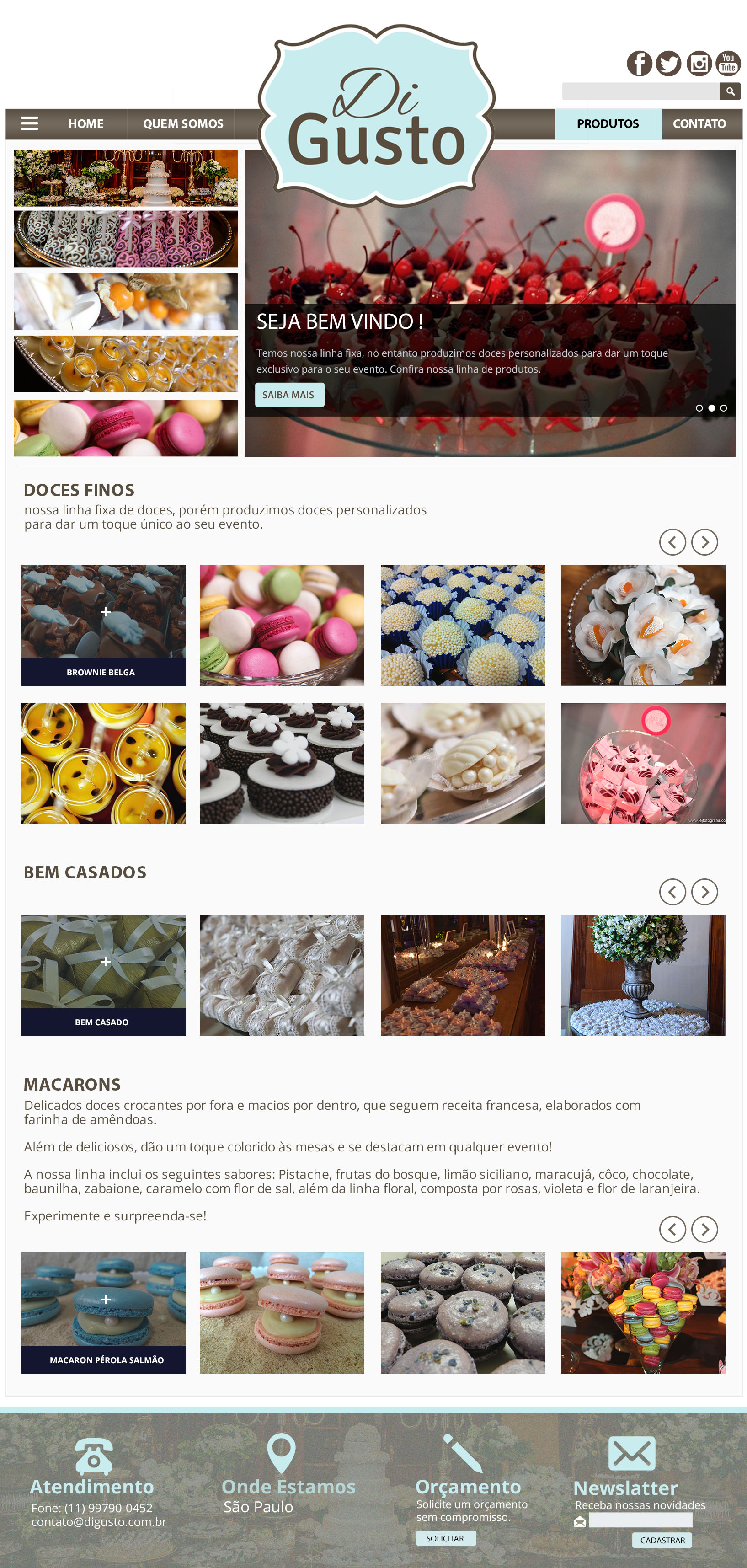 Comprar Layout para Website