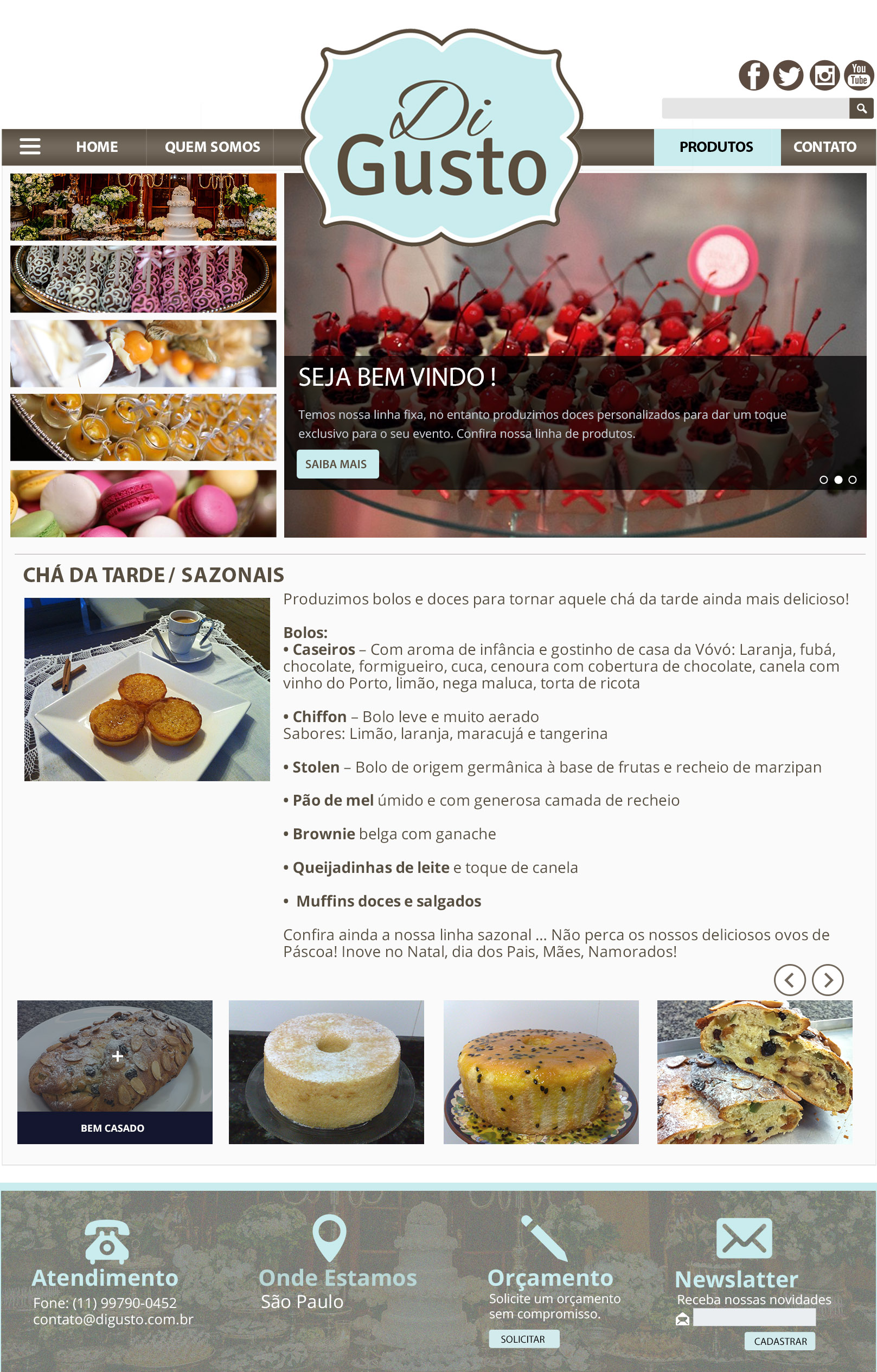 Comprar Layout para Website