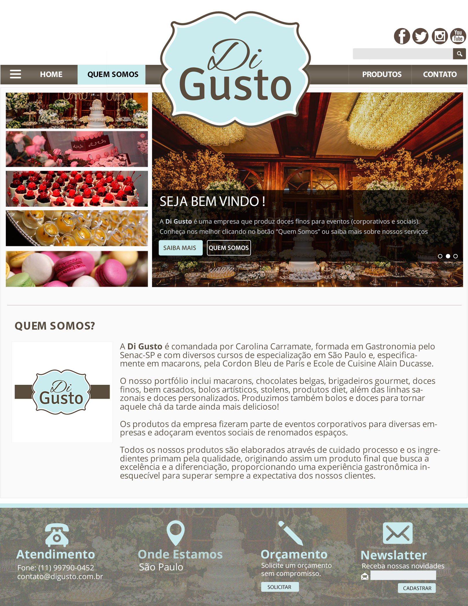 Comprar Layout para Website