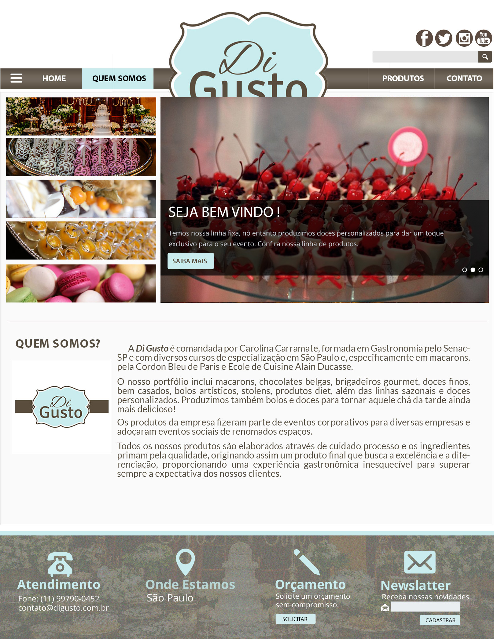 Comprar Layout para Website