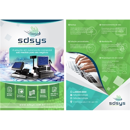 Comprar Folheto ou Cartaz (sem dobra)