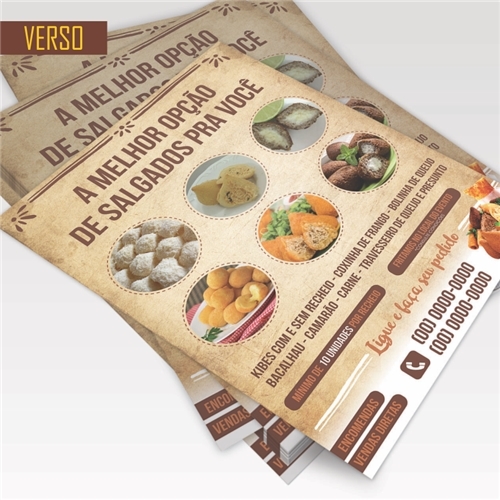 Comprar Folheto ou Cartaz (sem dobra)