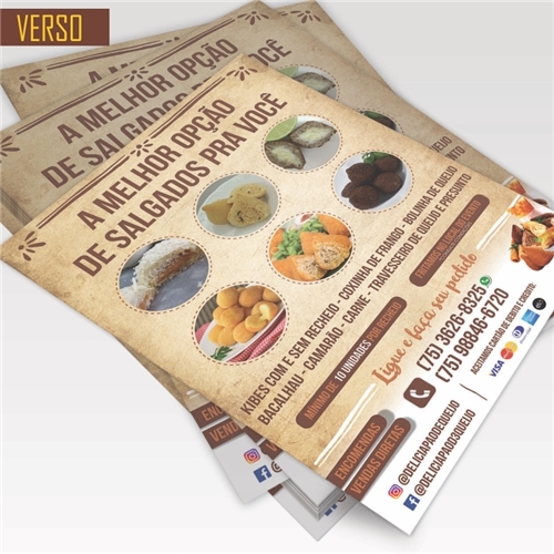 Comprar Folheto ou Cartaz (sem dobra)