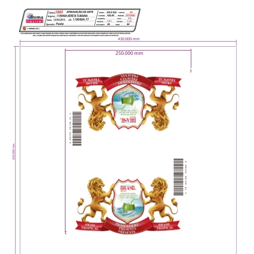 Comprar Layout de Rótulo