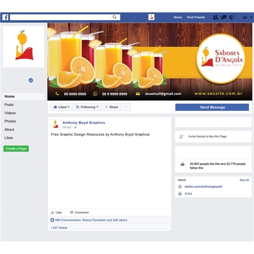 Comprar Capa para Facebook