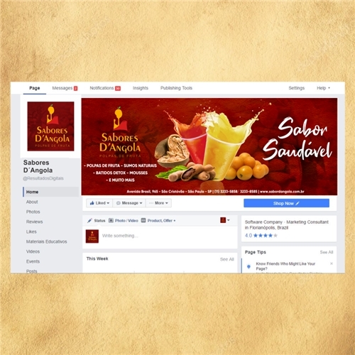 Comprar Capa para Facebook