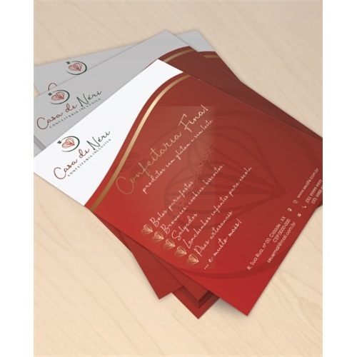 Comprar Folheto ou Cartaz (sem dobra)