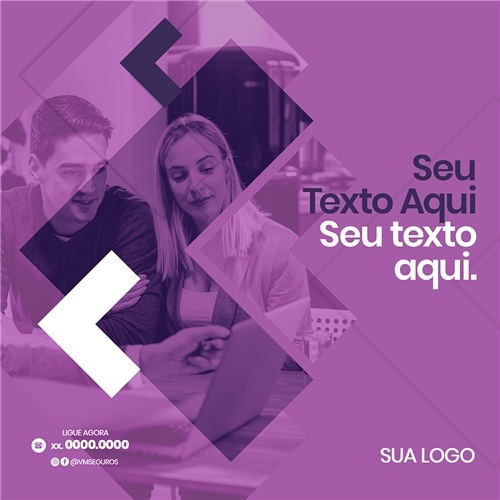 Comprar Kit com 6 Layouts de Post para Redes Sociais (Facebook, Instagram e etc) + Capa de Facebook