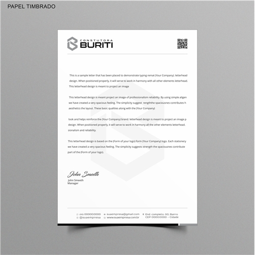 Comprar Logotipo  + 1 Layout de timbrado