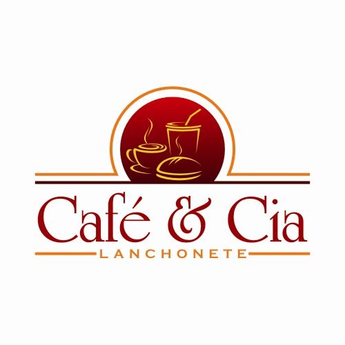 Café e Cia Criação de Logo Para Alimentaçao,