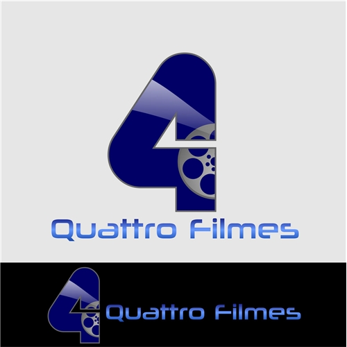 Quattro Filmes - vídeos cinematográficos | Criação de Logo Para fil...