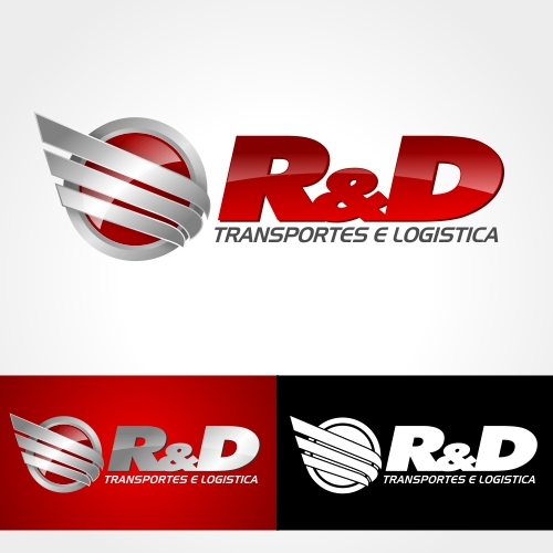 R & D Transportes e Logistica Ltda. | Criação de Logo e Papelaria