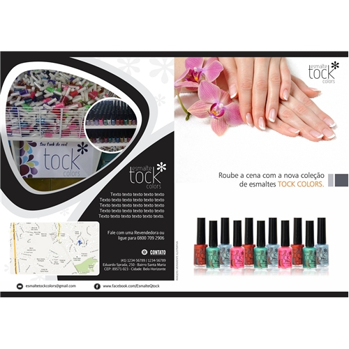 CATALOGO ESMALTES TOCK COLORS | Criação de Apres. Comercial (com do...