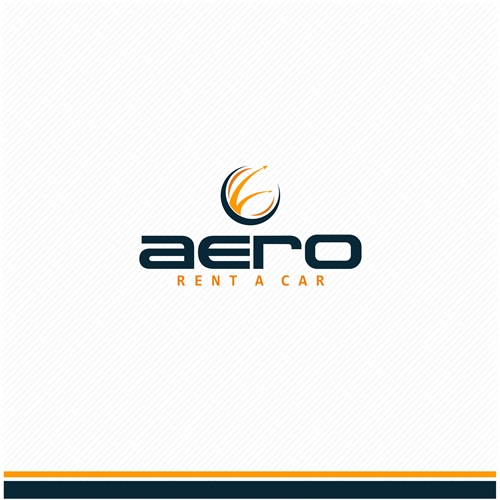 Aero rent a car Criação de Logo e Cartao de Visita Para Automotivo