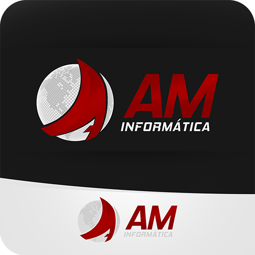 AM Informática | Criação de Logo e Cartao de Visita Para tecnologia