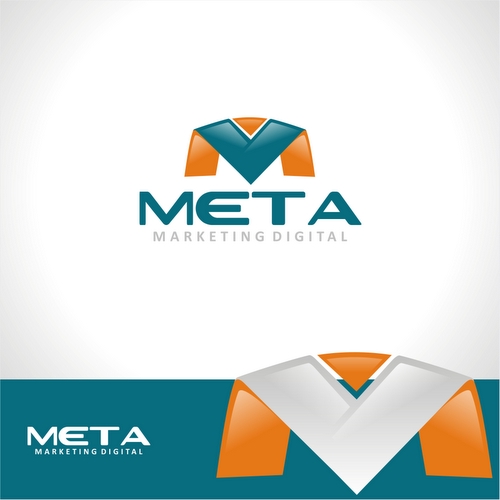 META marketing digital | Criação de Logo Para