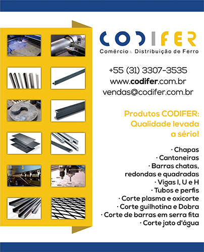 CODIFER - Comércio de aço para estruturas em geral. | Criação de E-...