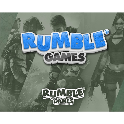 Rumble games | Criação de Logo Para Computador & Internet