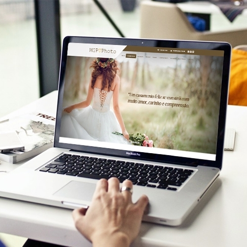 MGP PHOTO | Criação de Layout Web-Design Para Fotografia