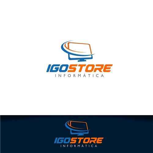 iGO Store Criação de Logo Para Tecnologia & Ciencias