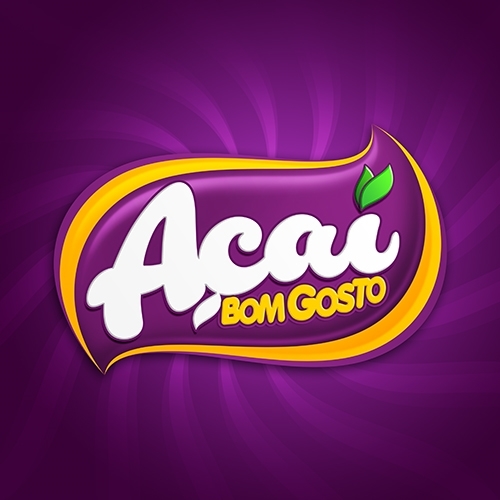 Açaí Bom Gosto Criação de Logo Para Alimentos & Bebidas Açaí Bom Gosto Criação de Logo Para Alimentos & Bebidas