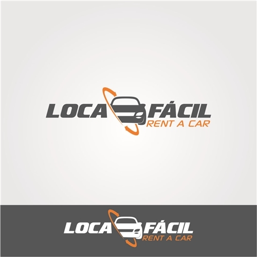 Loca Fácil Rent a Car Criação de Logo Para Automotivo